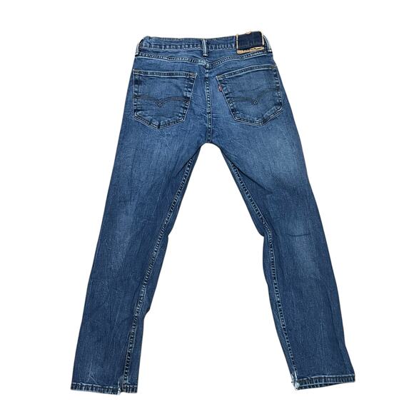 Levi Jeans Mens Size 30 x 30 Straight Skinny Denim - Picture 2 of 4